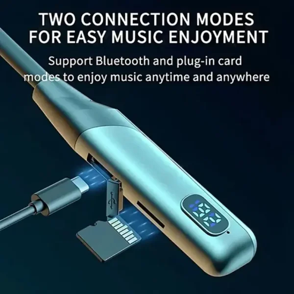 Recrsi RE-NY060 200 Hours Bluetooth Neckband - Image 3